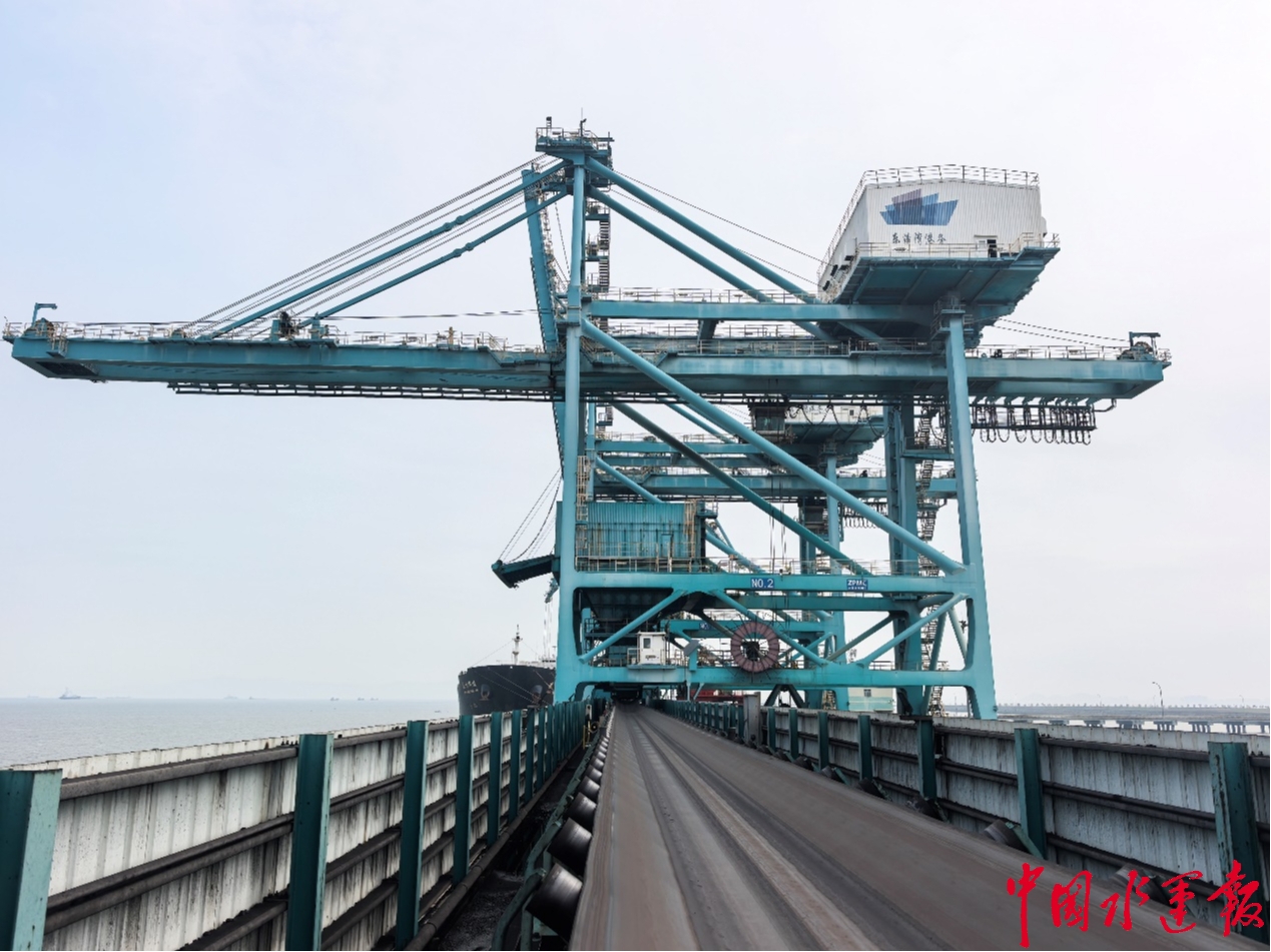 【中国水运报】环：：途眉娴！！这项手艺立异让干散货“过境不留痕”